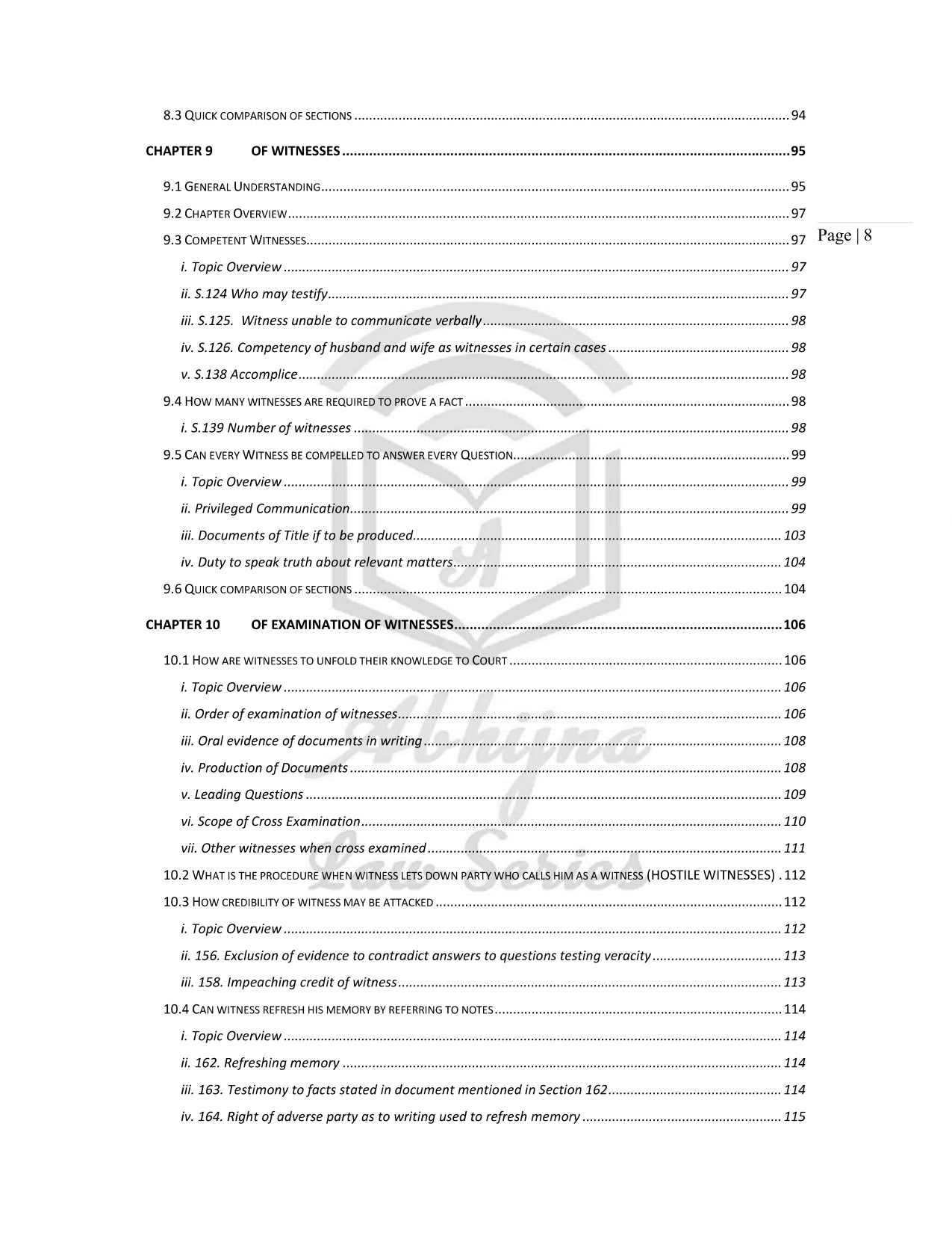 Bharatiya Sakshya Adhiniyam (Indian Evidence Act ) Quick Charts for Judiciary Exams (For All States) [Paperback] Aparna Bhat and Anuradha Bhat