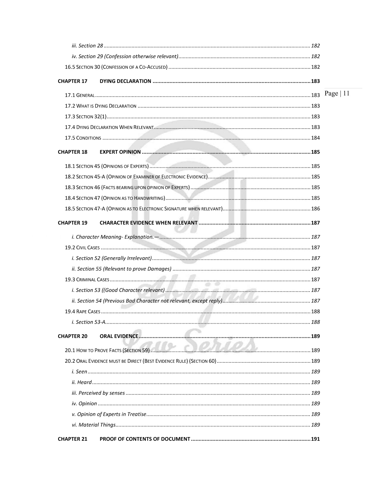 Bharatiya Sakshya Adhiniyam (Indian Evidence Act ) Quick Charts for Judiciary Exams (For All States) [Paperback] Aparna Bhat and Anuradha Bhat