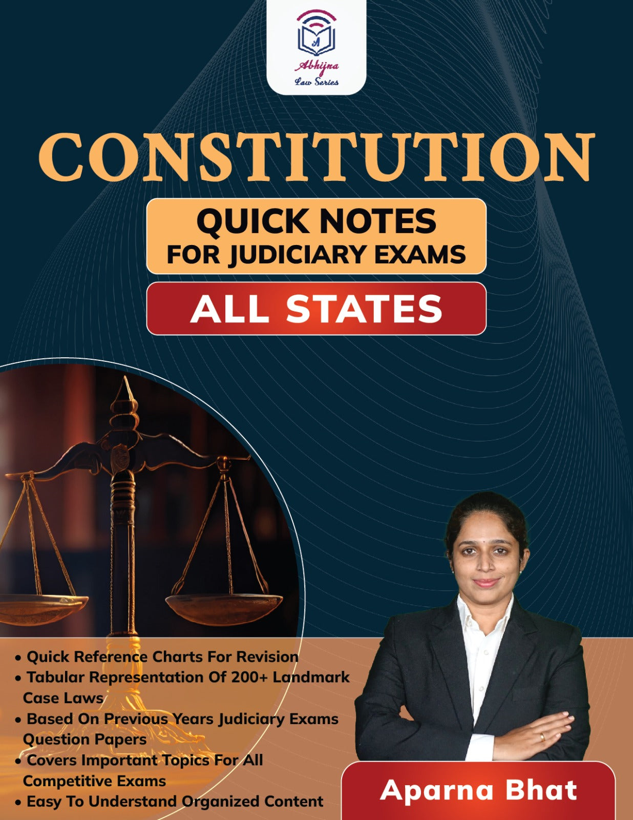 Constitution (Quick Notes) for Judiciary Exams (All States) [Paperback] Aparna Bhat and Anuradha Bhat