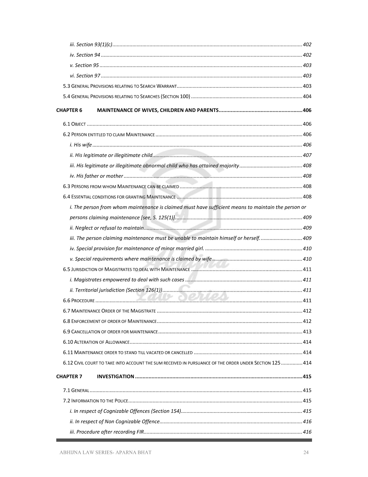 BNSS AND CRPC (QUICK CHARTS) FOR JUDICIARY EXAM (ALL STATES) [Paperback] Aparna Bhat and Anuradha Bhat