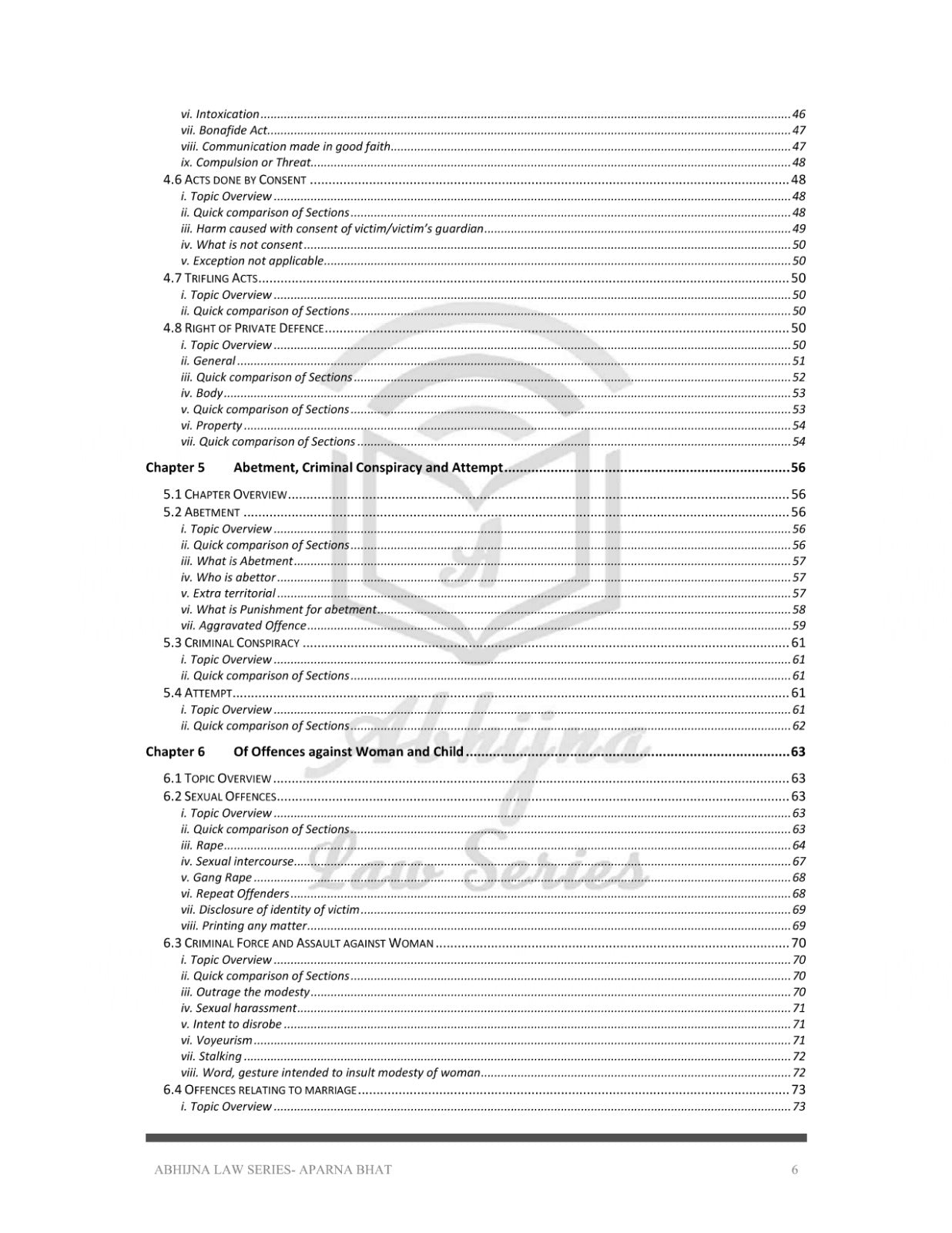 BNS and IPC (Quick Charts) for Judiciary Exam (All States) [Paperback] Aparna Bhat and Anuradha Bhat